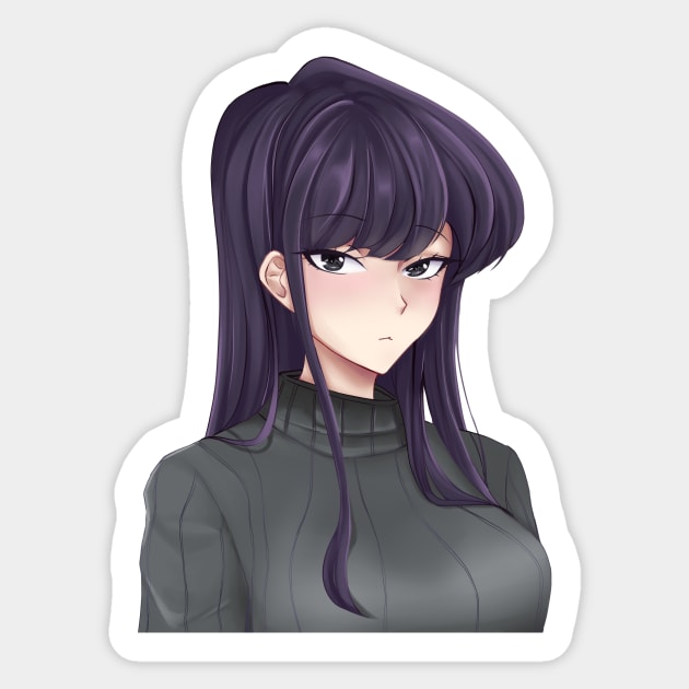 Komi cant communicate, Komi shouko Sticker by AmyMeou